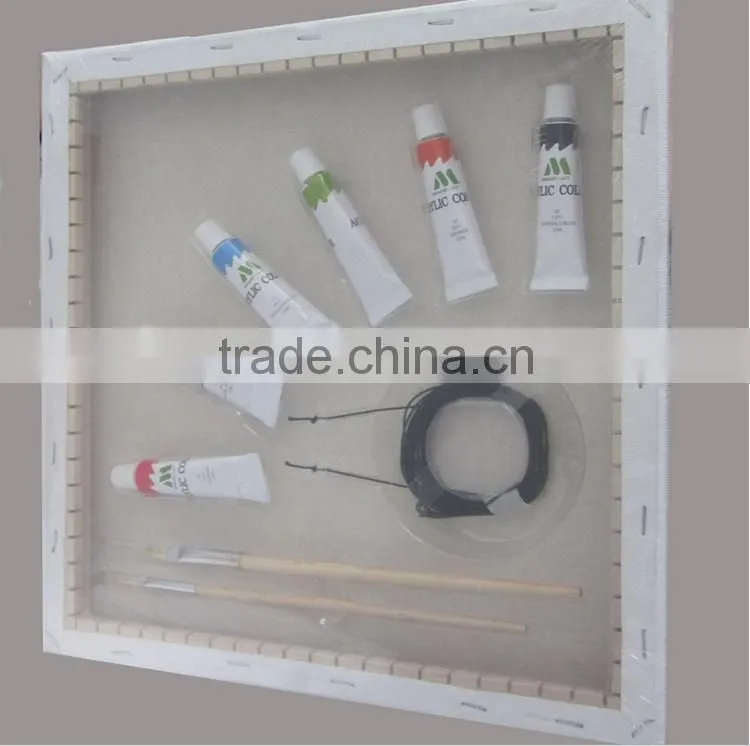 Factory supplier, Painting Canvas with frame ,Blank canvas for painting