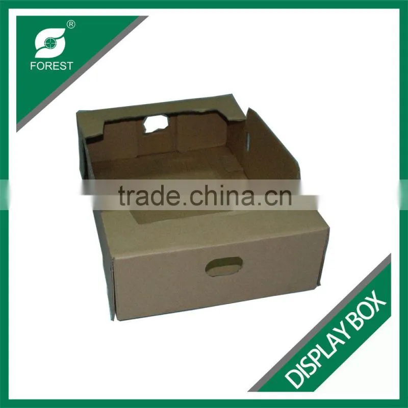 PLAIN DISPLAY BOXES CORRUGATED PACKING DISPLAY BOXES FOR FRUIT CARDBOARD PAPER RETAIL DISPLAY BOXES FOR VEGETABLES