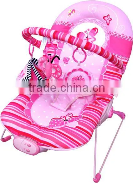 New Design Lovely Animal Paradise Baby Bouncer, musical baby rocker Chair with lovely toys