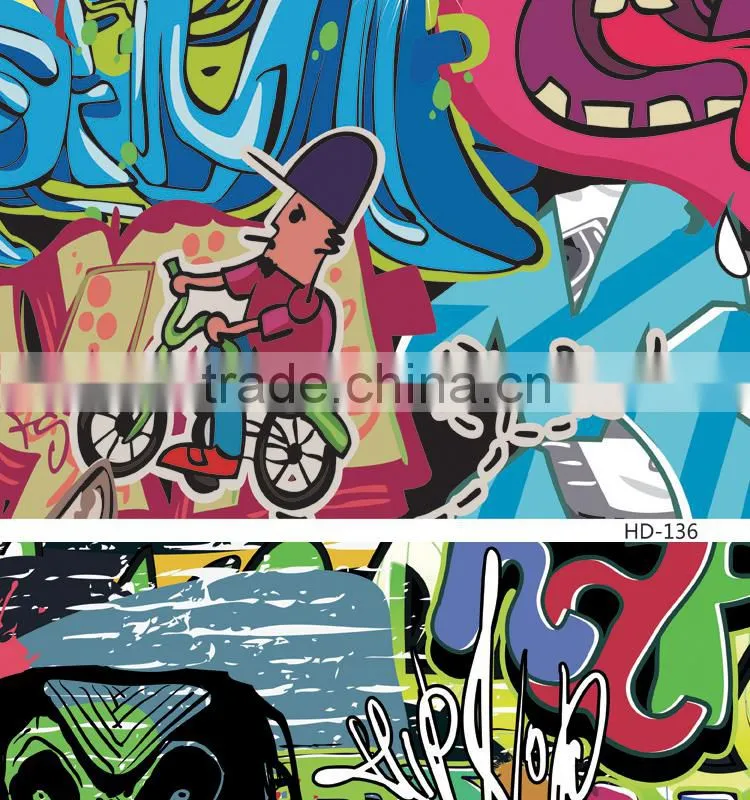 HD-136 Air Bubble Free Fictional Car Vinyl Sticker Bomb Auto Body Color Sheet