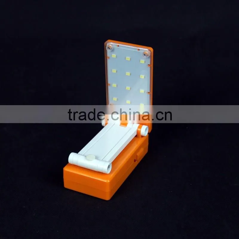 2016 New Design LED Table Desk Lamp Plastic Rechargable Energy Saving