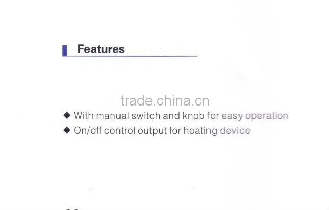 DS-6000 thermostats for heating, Mechanical room heating thermostat, Electronic