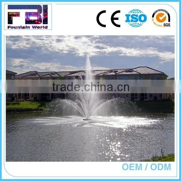 Trade Assurance Pond Floating Fountains Outdoor Pond Floating Water Fountain For Pond Decoration