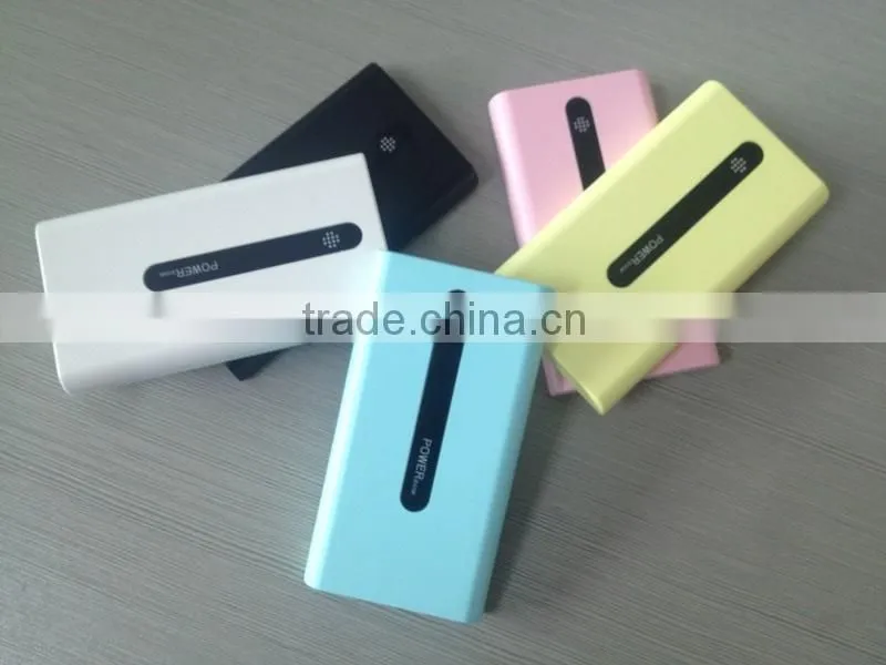 Ultrathin5000mah power bank with LED light for smartphone and tablet pc
