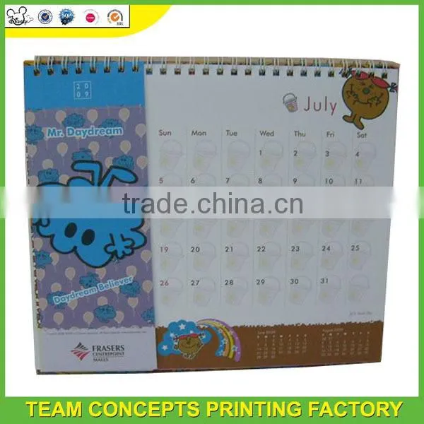 Custom made insert photo calendar