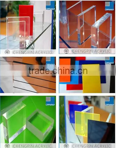 cheap transparent blue colored plexiglass sheet price