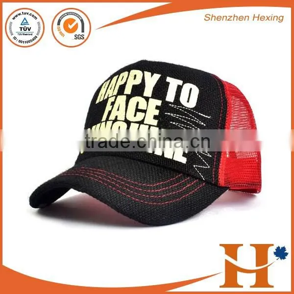 Custom sports truck cap, baseball sports truck hat, high quality sports caps and hats