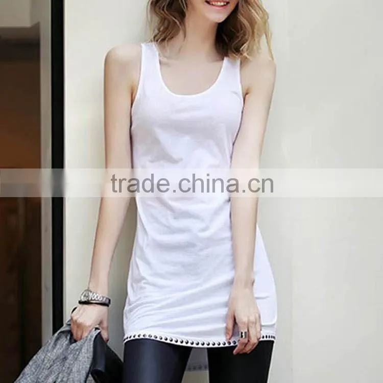 ladies quilted vest and long vest tops and women designer vest with low prices made in China