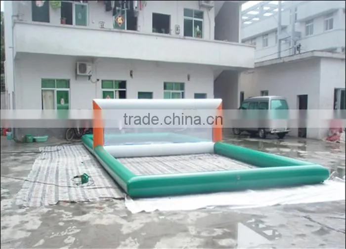 Inflatable water volleyball pitch inflatable volleyball court