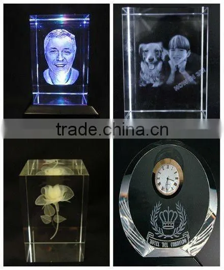 Eulogized Technical Larger Engraving Size Green Beam Laser 3D Photo Printing Machine