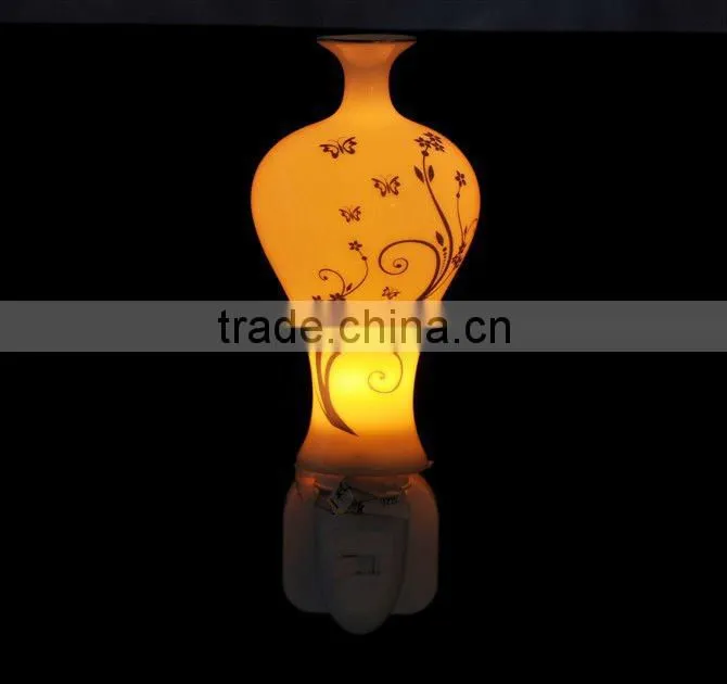decal night lamp, with relief sculpture