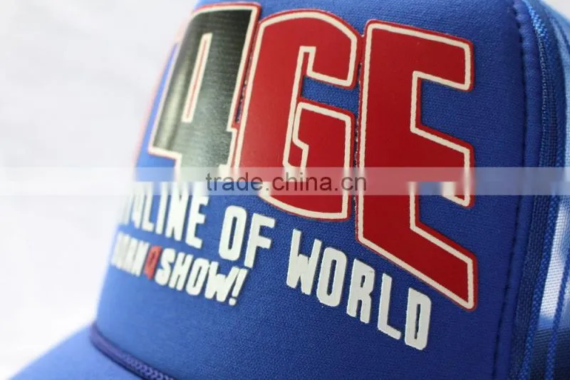 High quality vans trucker cap and hat with good printing
