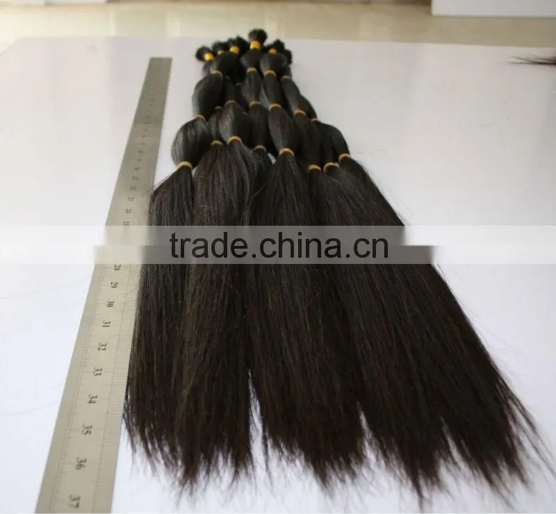 high quality hair bulk100% human Hair