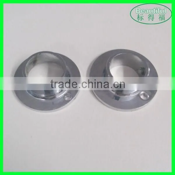 Metal round tube flange shopfitting pipe fastener