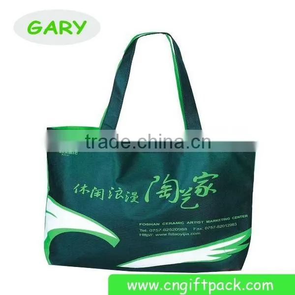Green Eco Friendly Shopping Bag Promotional for Pottery