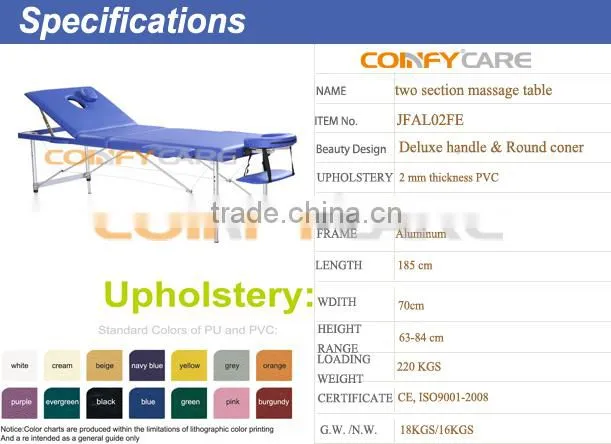 Coinfy JFAL02FE folding massage table