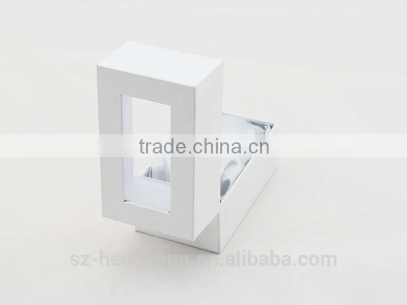 Elegant white watch box ,jewerly box manufacturer