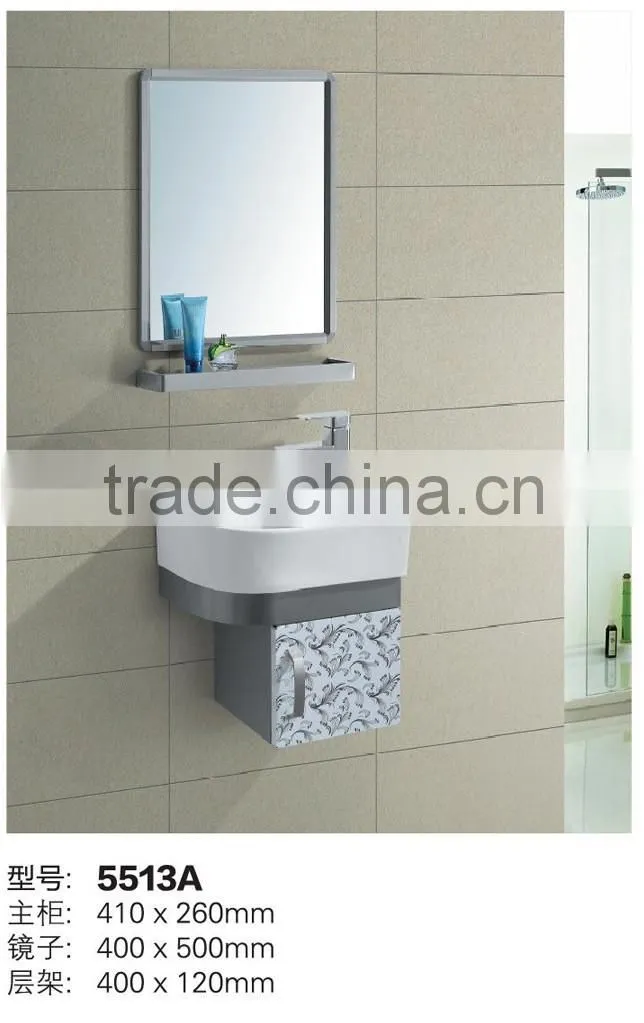 5511A Modern wall mounted bathroom vanity units