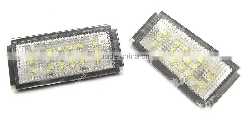 Canbus error free license plate lamp for BM-W E46 series facelift