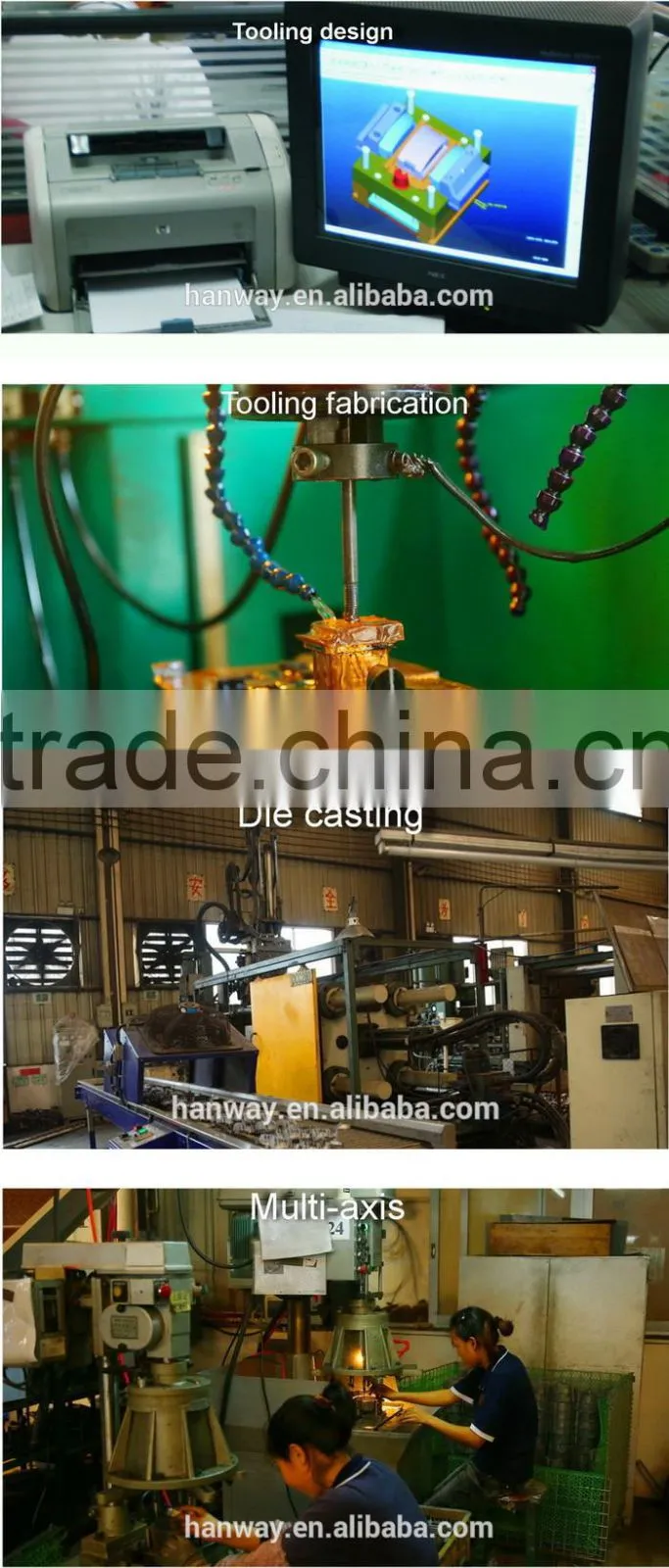 security camera parts for cctv camera bracket aluminum die casting