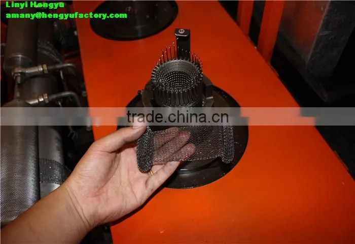 Wire Mesh Scourer Making Machine Factory