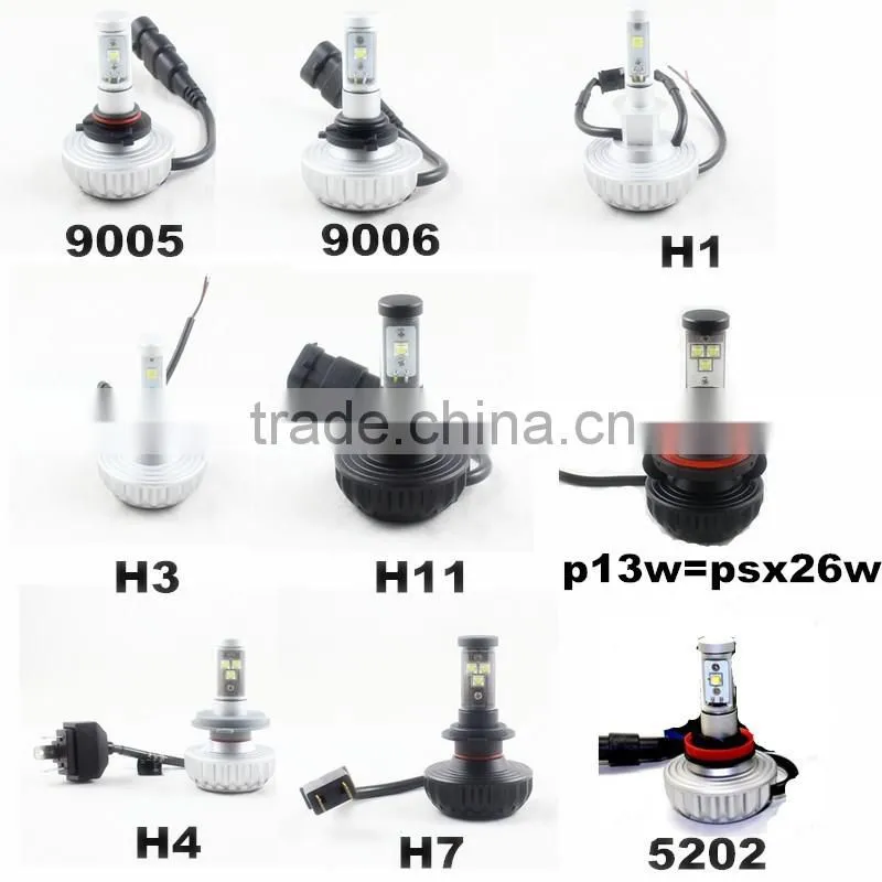 LED car headlight 66W C ree 6000 Lumen 9005 led headlights car 9005 hb3 LED car headlight headlamp bulbs DRL fog lamp 12v