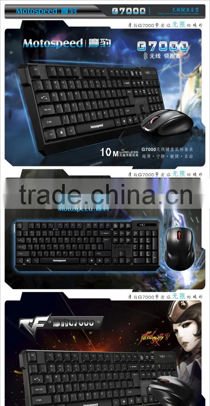 2016 Christmas pormotion tablet pc 2.4GHz wireless keyboard mouse combo,wireless keyboard and mouse set