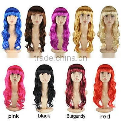 Ladies Full Wig Fancy Dress Wigs Long wig BLONDE