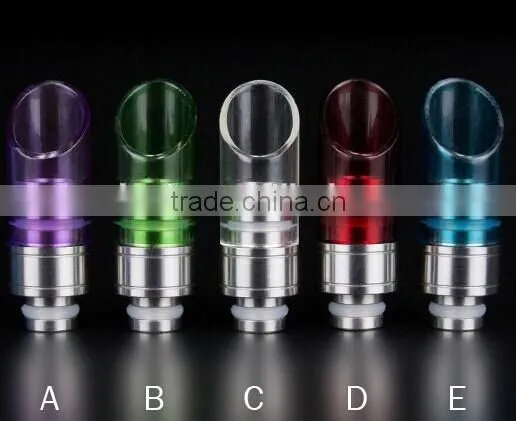 Huge vapor e cig drip tips glass drip tips in stock