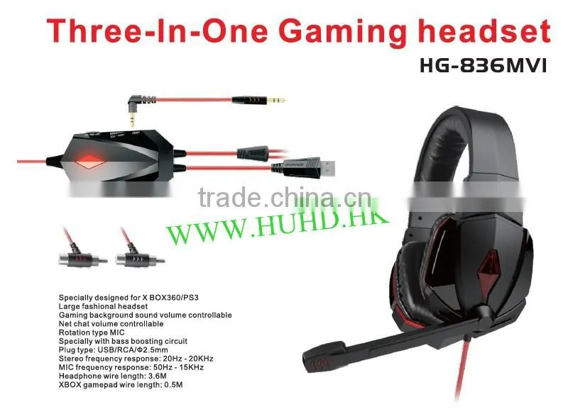 Super price gaming headset for xbox360 controller board from china manufacurer