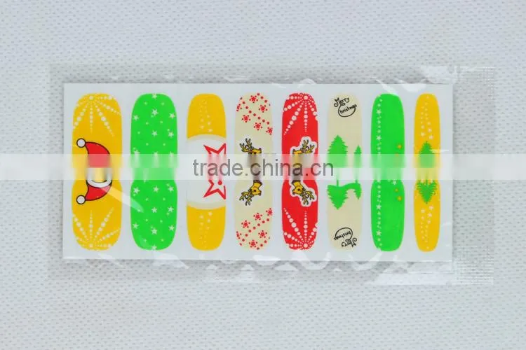 2015 the newest 3D snowman Christmas nail sticker