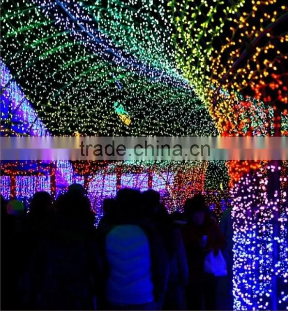 led tower wedding trees