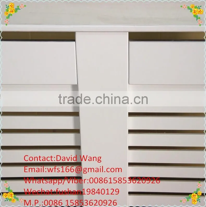 UK marketing KD design E1 radiator cover mdf