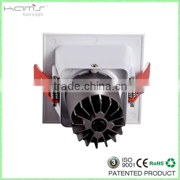 Recessed Square LED Downlight Hot Product / LED COB Ceilling Light Types of Office Lighting