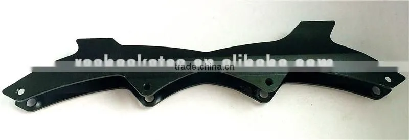 inline skate frame OEM type laster OEM logo all color Aluminium speed Skate frame laster OEM logo