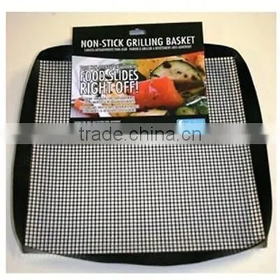 High quality Reusable non-stick microwave oven grill mesh basket pizza mesh
