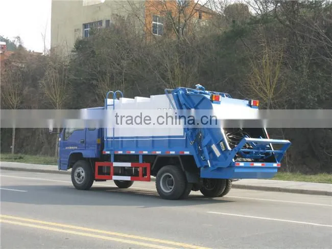 Foton 4*2 garbage compactor truck for sale