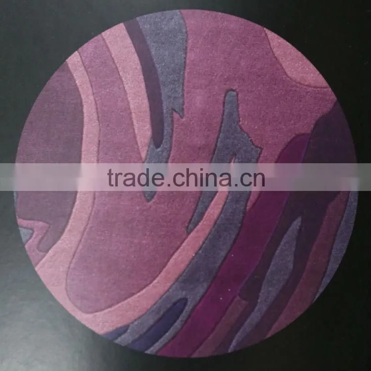Hot sale modern round carpet for decoration