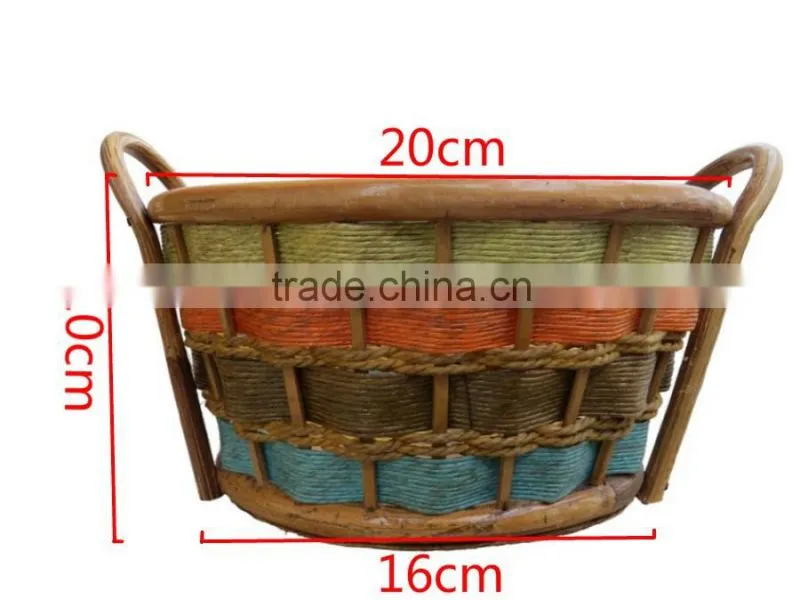 Beautiful Baskets/rattan basket/Plastic rattan basket