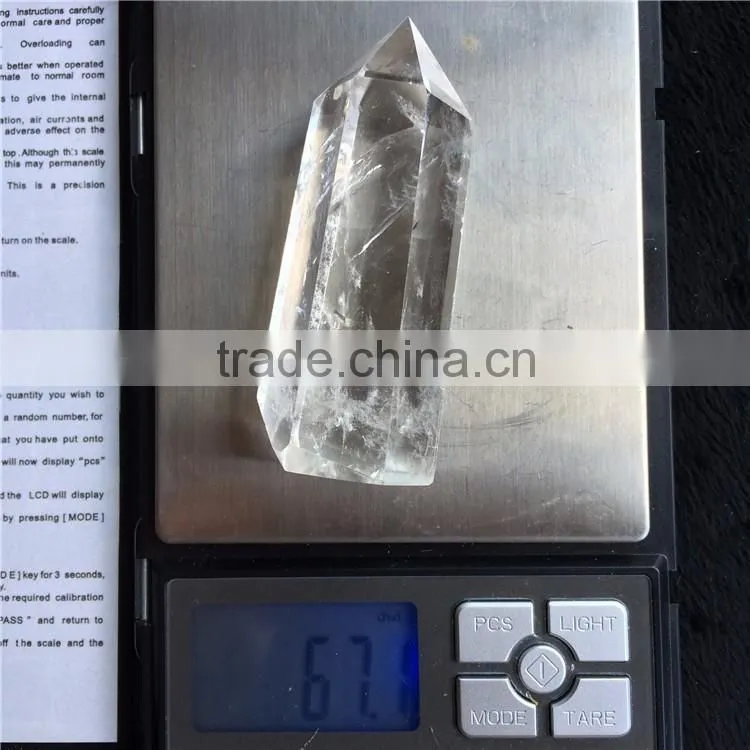 Transparent Clear Quartz Crystal Point Of Sale