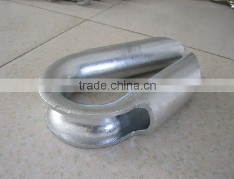 With/Without Gusset Wire Rope Tube Thimble