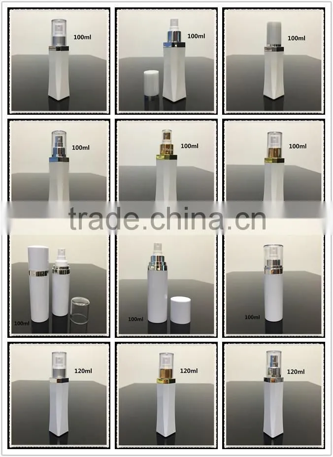 80ML PETG Cosmetic Packaging Plastic Fine Mist Spray Bottle with pump spray