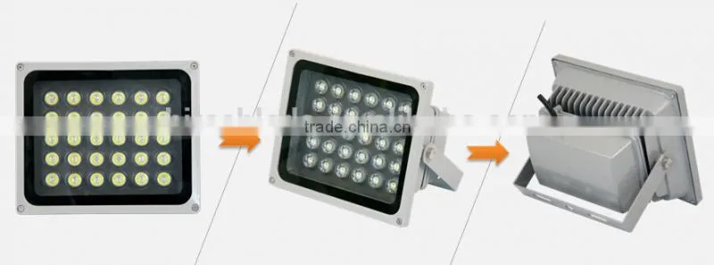 Outdoor & indoor 30w dimmable led flood light with IP65