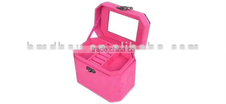 newest design fabric jewelry box ring inserts