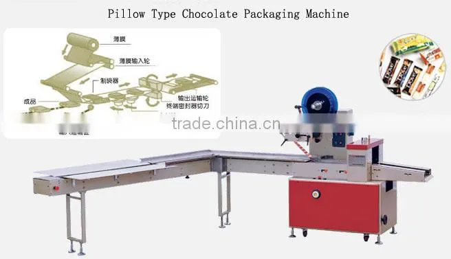 Pillow Type Chocolate Packaging Machine