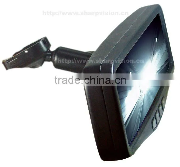 4.3 inch digital car reversing rear view parking assist system