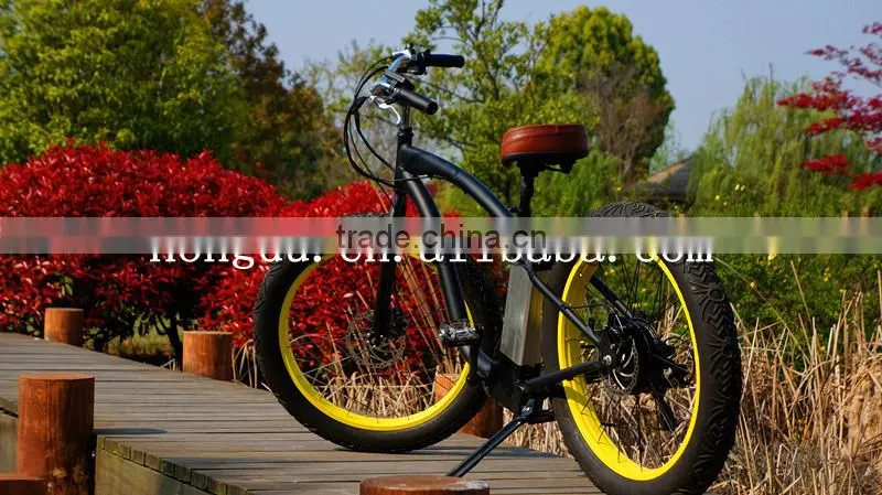 Chinese Fat tyre adult electric mountain bike use 500w motor with EN15194 for sale