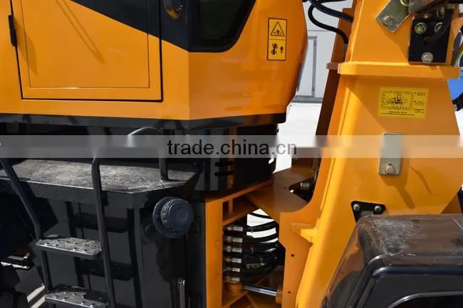 Made in China Earthmoving Mini Wheel Loader With Various Attachments