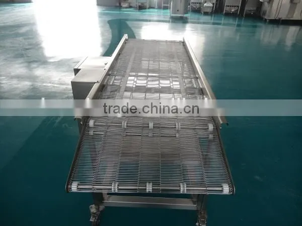 stainless steel flet belt conveyor