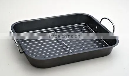 carbon steel non stick broiler pan